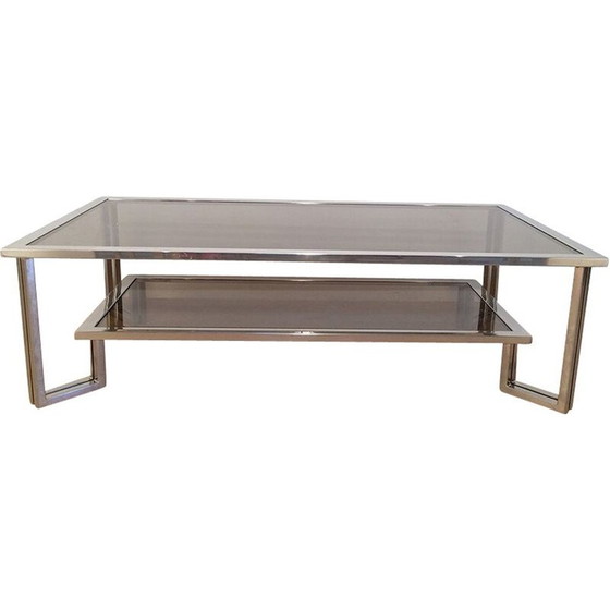 Image 1 of Couchtisch aus Chrom, 1970