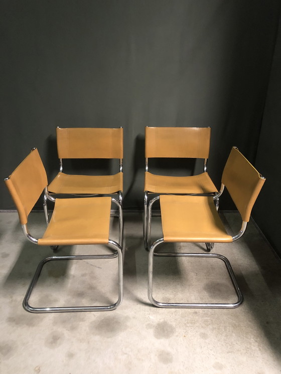 Image 1 of Fasem Esszimmerstühle von Mart Stam