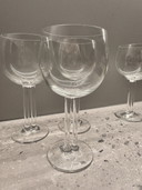 4 Rosenthal X Mario Bellini Weingläser - Kuppel Design aus Kristall