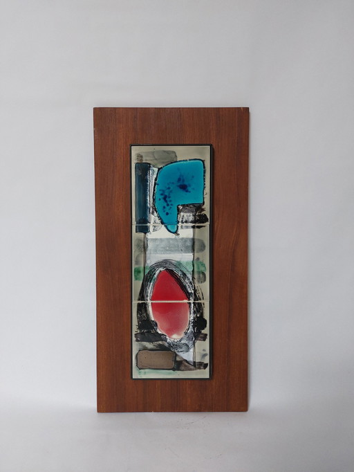 Keramische Wanddekoration