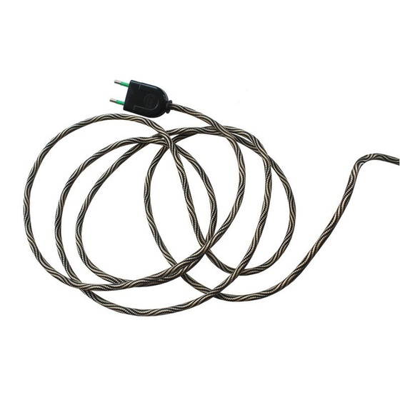 Image 1 of Vintage Tischlampe aus schwarzem Stahl 1970er Jahre