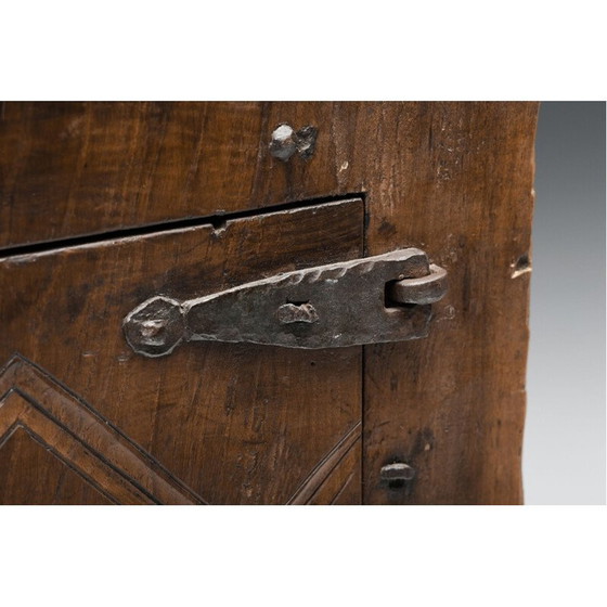 Image 1 of Vintage-Anrichte mit Tür und Regalen von Wabi-Sabi