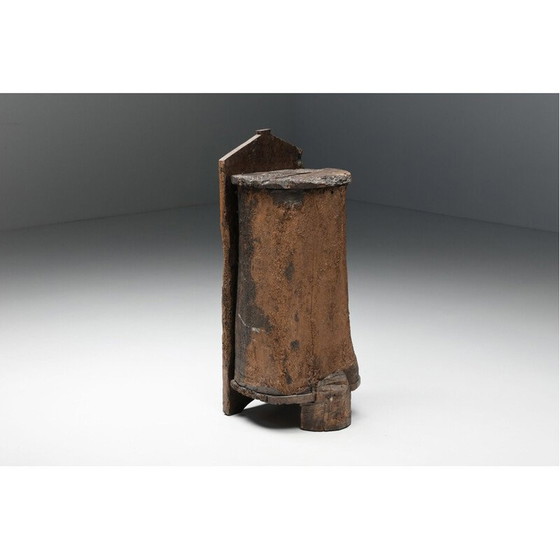 Image 1 of Vintage-Anrichte mit Tür und Regalen von Wabi-Sabi