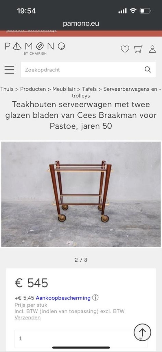 Image 1 of Coja Culemborg Servierwagen