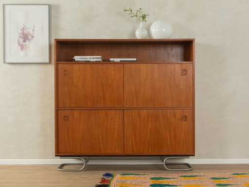  1950S Highboard, Oldenburger Möbelwerkstätten