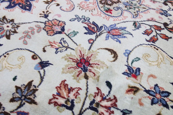 Image 1 of Original Handgeknüpfter Perserteppich Tabriz 40 Raj Fein 394 X 300 Cm Top Zustand