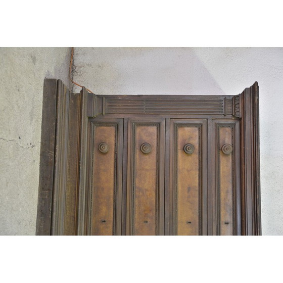 Image 1 of Vintage Nussbaum Kommode mit 4 Schubladen, Italien 1930