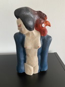 Joan Seyferth - Hahn-Frau-Figur