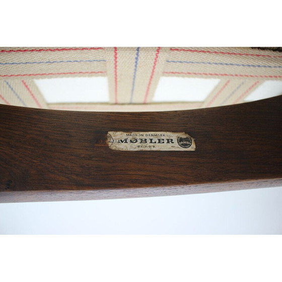 Image 1 of Vintage Sessel Borge Mogensen 3 Sitzer 1950