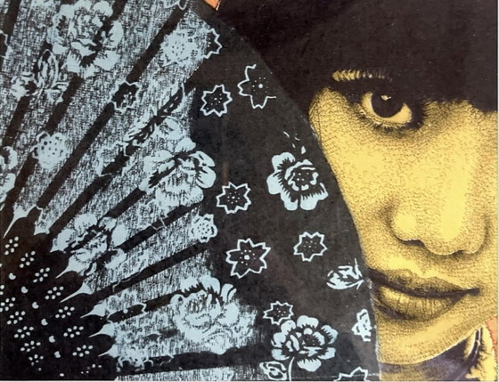 Image 1 of Zertifizierter Kunstdruck Wei Ping - Seerose 5/88