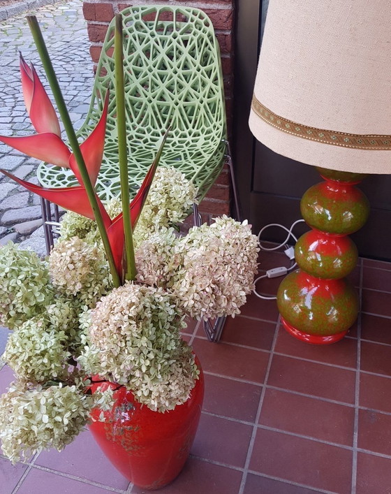 Image 1 of Keramische Organic Bubble Tischlampe von Kaiser Idell