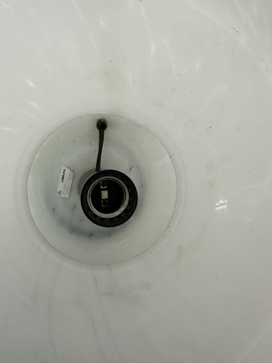 Image 1 of Tischlampe Limburg Glashütte Pilz 1970er Jahre