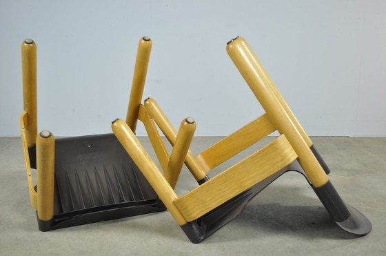 Image 1 of Thonet / Vintage Flex 2000 Buche Esszimmerstühle (2) / Gerd Lange / 1990er Jahre