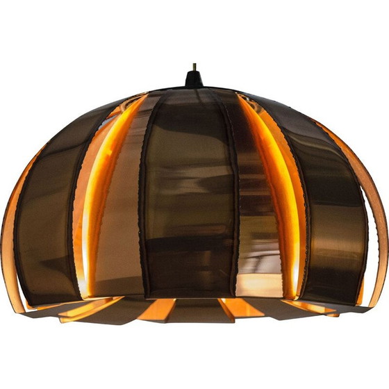 Image 1 of Vintage messing hängelampe von Svend Aage Holm Sørensen poHolm-Sørensen