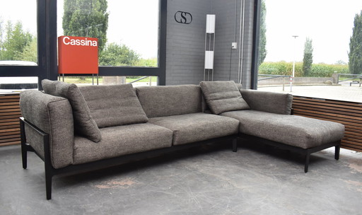 Atemberaubende Exklusive Ulme Design Bank-Chaise Lounge