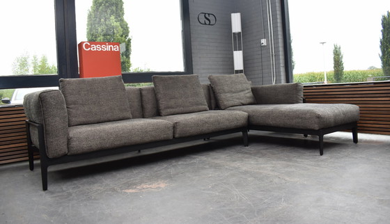 Image 1 of Atemberaubende Exklusive Ulme Design Bank-Chaise Lounge