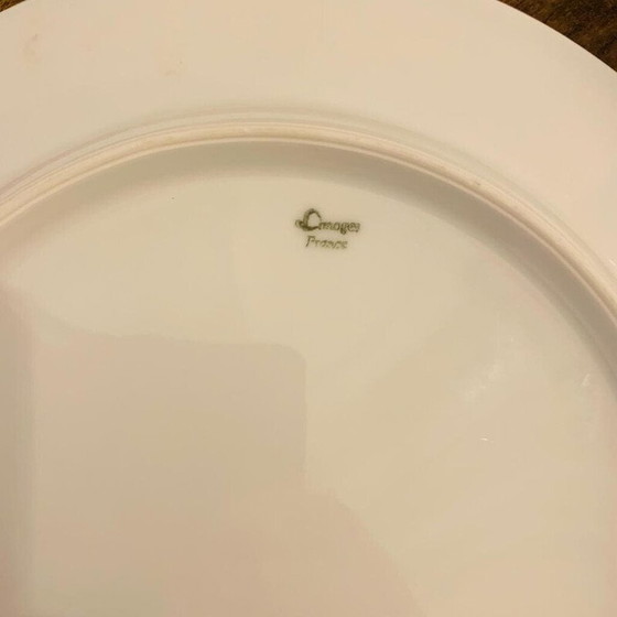 Image 1 of 6 flache Vintage-Teller, Frankreich