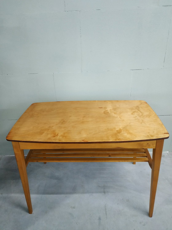 Image 1 of Schwedischer Beistelltisch 1960er Jahre- Beistelltisch- Schrankwand