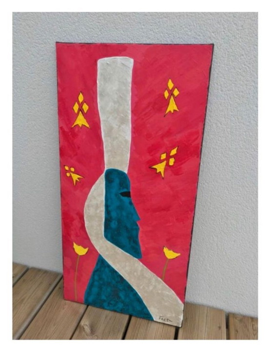 Image 1 of Acryl Auf Keilrahmen Format 80X40Cm