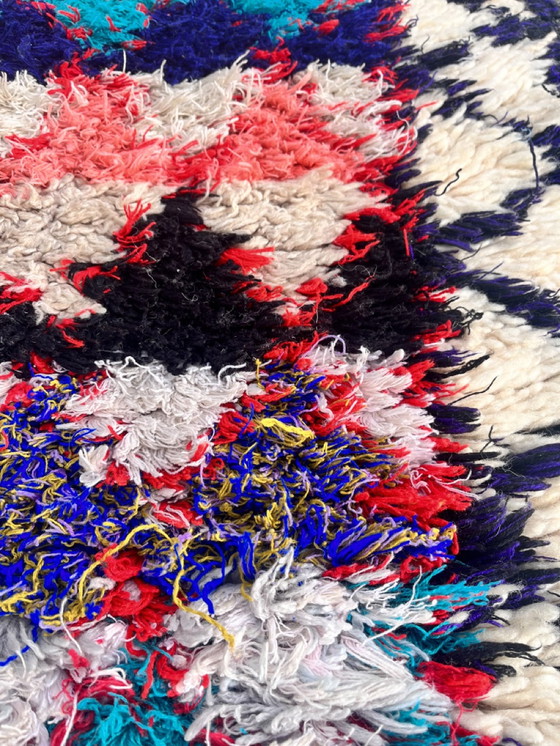 Image 1 of Traditioneller marokkanischer Azilal-Berber-Teppich