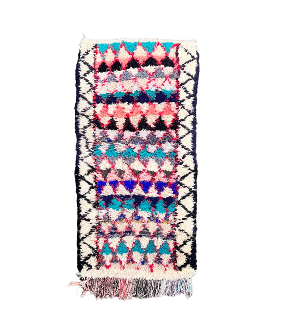 Image 1 of Traditioneller marokkanischer Azilal-Berber-Teppich