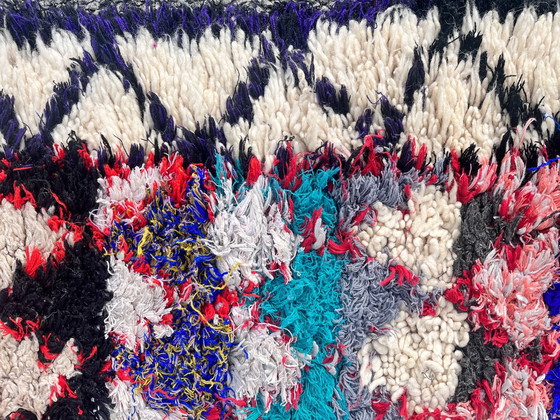 Image 1 of Traditioneller marokkanischer Azilal-Berber-Teppich