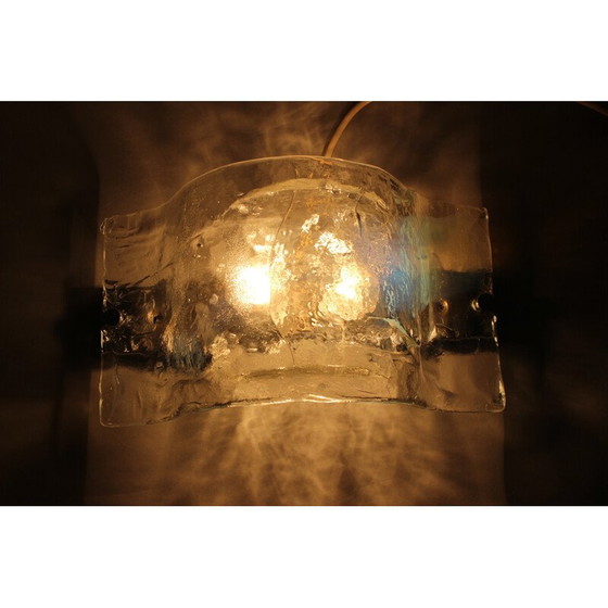 Image 1 of Wandlampe aus Muranoglas, Italien 1970er Jahre