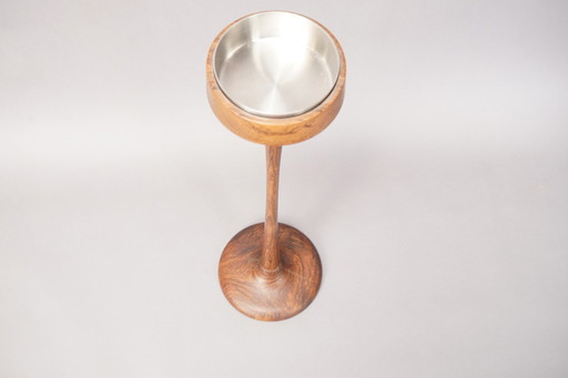 Vintage Stehaschenbecher für Pfeifenraucher aus Teakholz, 1960 