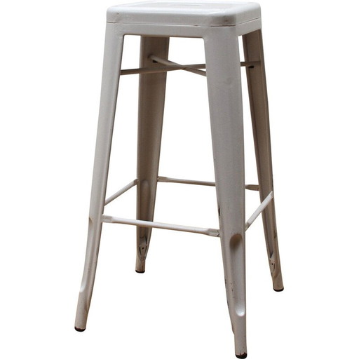 Industrieller Barhocker im Vintage-Stil