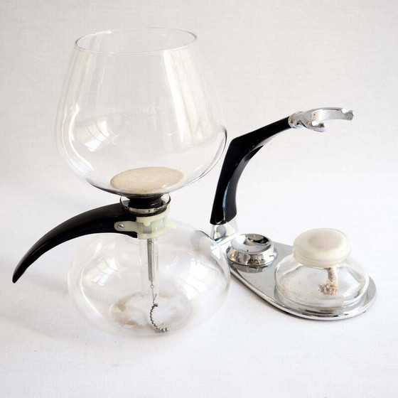 Image 1 of Vintage-Kaffeekanne Cona aus Metall und Bakelit, Deutschland