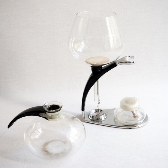 Image 1 of Vintage-Kaffeekanne Cona aus Metall und Bakelit, Deutschland