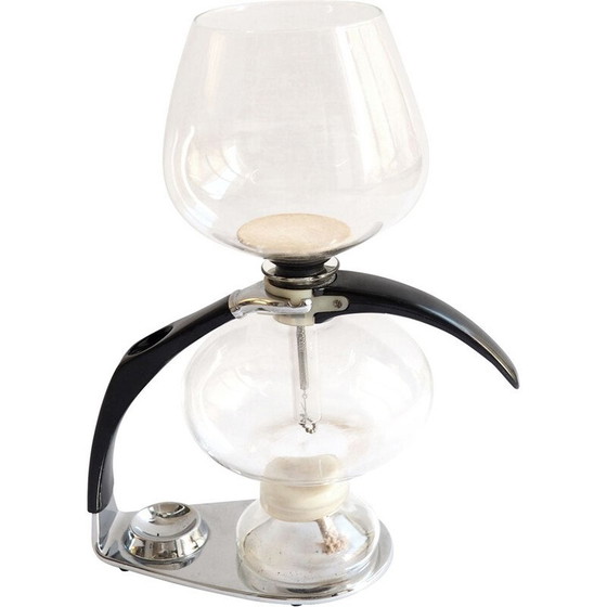 Image 1 of Vintage-Kaffeekanne Cona aus Metall und Bakelit, Deutschland