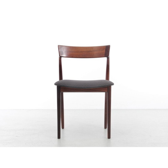 Image 1 of Satz von 4 skandinavischen Vintage-Stühlen aus Teakholz von Harry Rosengren Hansen für Brande Møbelindustri, 1960