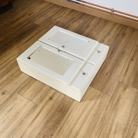 Image 1 of Vintage-Medizinschrank aus Holz mit Spiegel