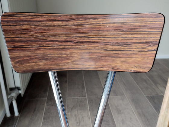 Image 1 of 2x Vintage 1960er Küchenstühle