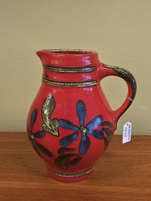 Vintage West Deutschland Krug Vase Ohr Vase