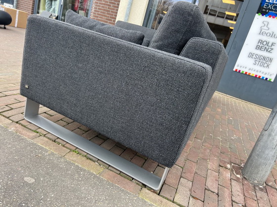 Image 1 of Rolf Benz Ego Ecksofa Stoff Grau