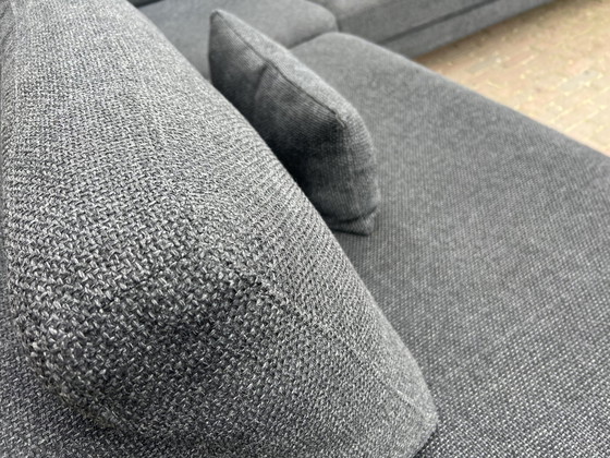 Image 1 of Rolf Benz Ego Ecksofa Stoff Grau