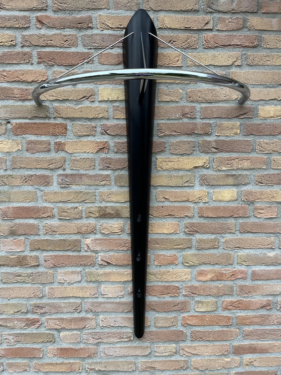 Image 1 of Postmoderner Space Age Design Wandgarderobenständer (1980er)