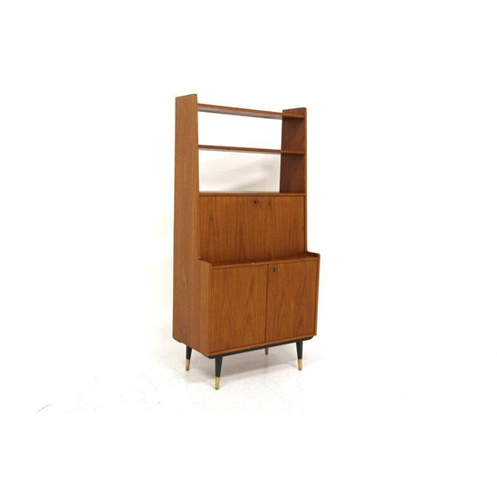 Image 1 of Alter Teakholz-Schreibtisch von Bränntorps, Schweden 1960