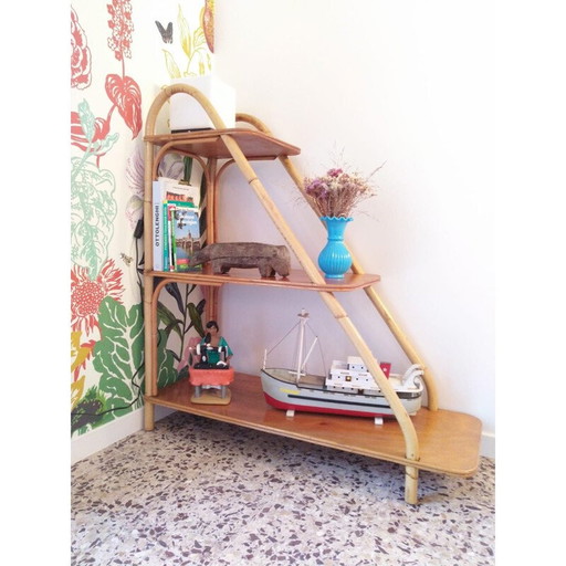 Vintage-Rattan-Regal, 1970