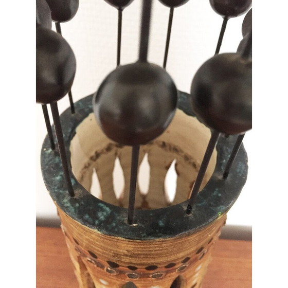 Image 1 of Vintage-Totemlampe aus Keramik, 1970