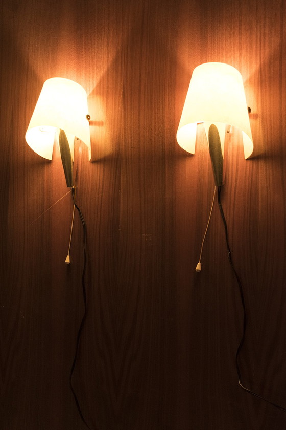 Image 1 of 2x Modernistische Wandlampe