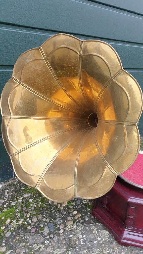 Image 1 of Dekoration Objekt Pathephone Neu In Der Box