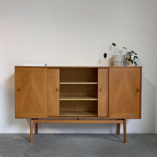 Vintage Danish Highboard Eiche