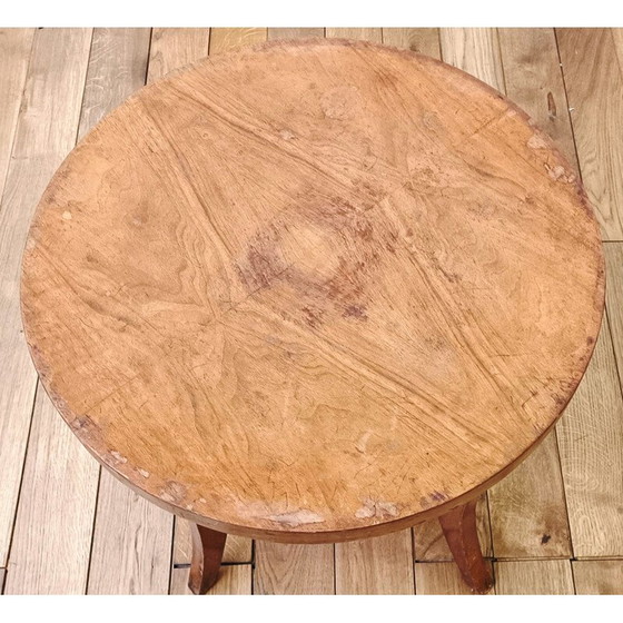 Image 1 of Vintage Beistelltisch aus Holz mit 2 Platten