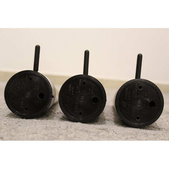 Image 1 of Weinlese-Wandleuchte Caltha, bordeauxfarben lackiert von Gianfranco Frattini, Italien 1980