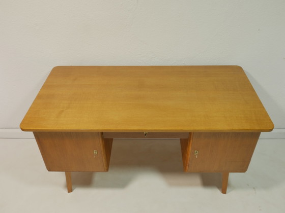 Image 1 of Vintage Schreibtisch, Arbeitstisch Büro, 60er Jahre