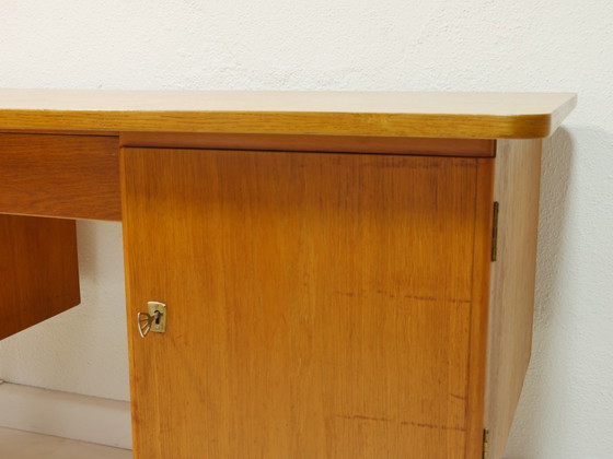 Image 1 of Vintage Schreibtisch, Arbeitstisch Büro, 60er Jahre