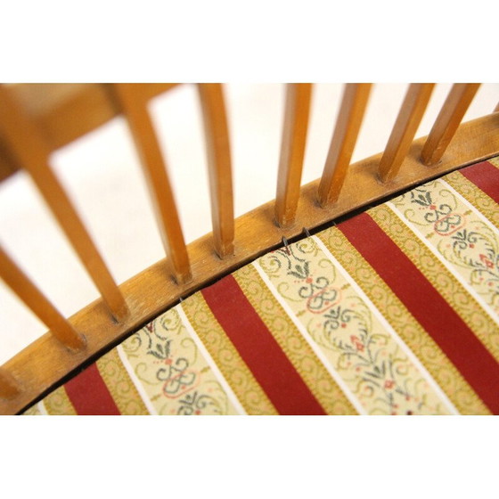 Image 1 of Satz von 4 Stühlen aus Buchenholz und Stoff, Schweden 1960